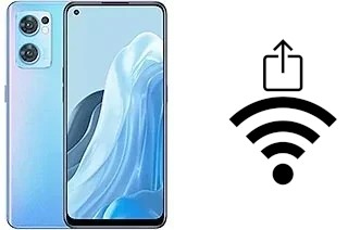 Générer un QR code avec la clé Wifi sur un Oppo Find X5 Lite