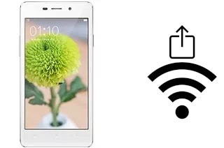 Générer un QR code avec la clé Wifi sur un Oppo Joy 3