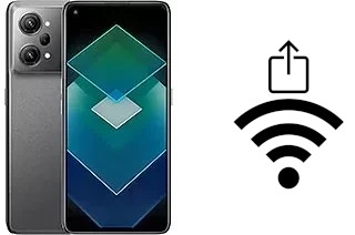 Générer un QR code avec la clé Wifi sur un Oppo K10 Pro