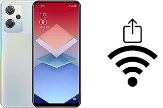 Générer un QR code avec la clé Wifi sur un Oppo K10x