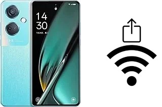 Comment générer un QR code avec le clé de sécurité réseau Wifi sur un Oppo K11