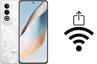 Générer un QR code avec la clé Wifi sur un Oppo K12 Plus