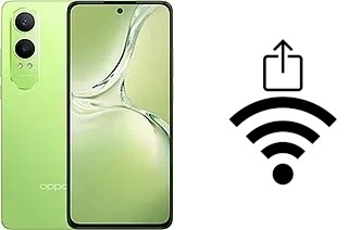 Comment générer un QR code avec le clé de sécurité réseau Wifi sur un Oppo K12x