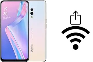 Comment générer un QR code avec le clé de sécurité réseau Wifi sur un Oppo K3