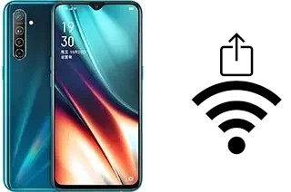 Générer un QR code avec la clé Wifi sur un Oppo K5