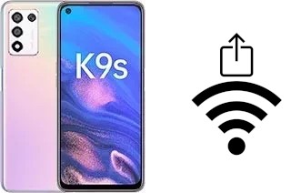 Générer un QR code avec la clé Wifi sur un Oppo K9s