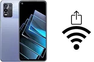 Générer un QR code avec la clé Wifi sur un Oppo K9x