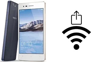 Générer un QR code avec la clé Wifi sur un Oppo Neo 5 (2015)