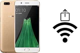 Générer un QR code avec la clé Wifi sur un Oppo R11 Plus