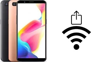 Générer un QR code avec la clé Wifi sur un Oppo R11s Plus