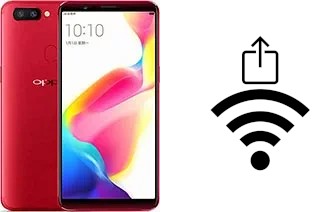 Générer un QR code avec la clé Wifi sur un Oppo R11s