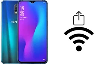 Générer un QR code avec la clé Wifi sur un Oppo R17