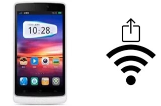 Générer un QR code avec la clé Wifi sur un Oppo R815T Clover