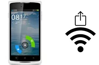 Générer un QR code avec la clé Wifi sur un Oppo R817 Real