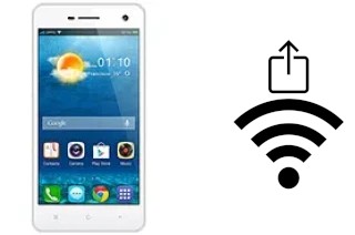 Générer un QR code avec la clé Wifi sur un Oppo R819