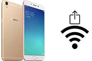 Générer un QR code avec la clé Wifi sur un Oppo R9