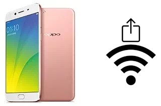 Générer un QR code avec la clé Wifi sur un Oppo R9s Plus