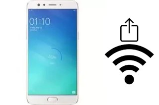 Générer un QR code avec la clé Wifi sur un Oppo R9S Pro