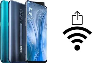 Comment générer un QR code avec le clé de sécurité réseau Wifi sur un Oppo Reno 5G