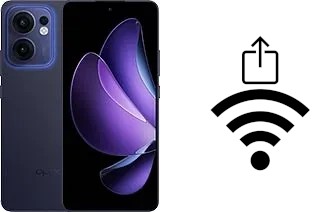 Générer un QR code avec la clé Wifi sur un Oppo Reno13 F