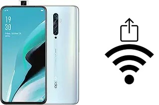 Générer un QR code avec la clé Wifi sur un Oppo Reno2 F