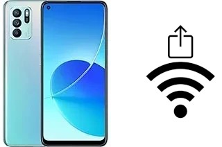 Générer un QR code avec la clé Wifi sur un Oppo Reno6 Z