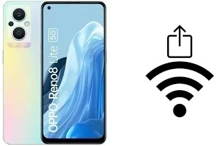 Générer un QR code avec la clé Wifi sur un Oppo Reno8 Lite