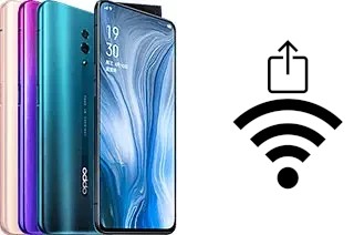 Générer un QR code avec la clé Wifi sur un Oppo Reno