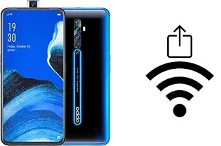 Générer un QR code avec la clé Wifi sur un Oppo Reno2 Z