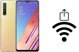 Générer un QR code avec la clé Wifi sur un Oppo Reno3 Youth