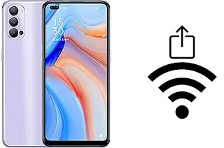 Générer un QR code avec la clé Wifi sur un Oppo Reno4 5G