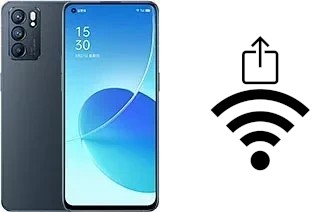 Générer un QR code avec la clé Wifi sur un Oppo Reno6 5G