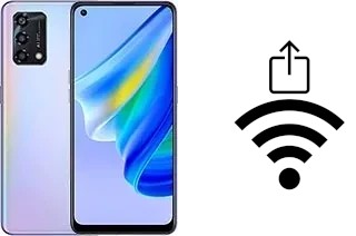 Générer un QR code avec la clé Wifi sur un Oppo Reno6 Lite