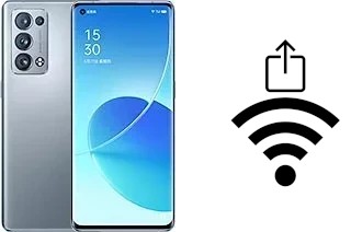 Générer un QR code avec la clé Wifi sur un Oppo Reno6 Pro+ 5G