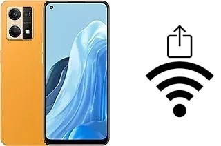 Générer un QR code avec la clé Wifi sur un Oppo F21 Pro