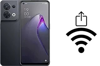 Générer un QR code avec la clé Wifi sur un Oppo Reno8