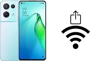 Générer un QR code avec la clé Wifi sur un Oppo Reno8 Pro