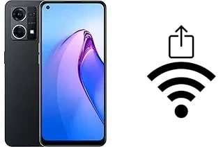 Générer un QR code avec la clé Wifi sur un Oppo Reno8 4G