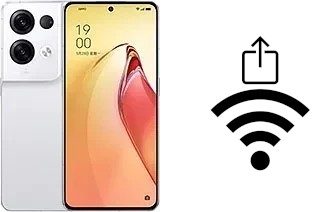 Générer un QR code avec la clé Wifi sur un Oppo Reno8 Pro+