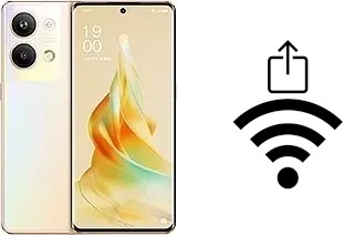 Générer un QR code avec la clé Wifi sur un Oppo Reno9 Pro