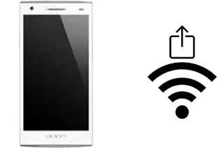 Générer un QR code avec la clé Wifi sur un Oppo U705T Ulike 2