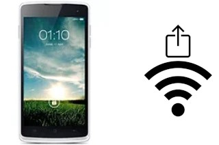 Générer un QR code avec la clé Wifi sur un Oppo R2001 Yoyo