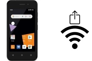 Comment générer un QR code avec le clé de sécurité réseau Wifi sur un Orange Sanza Touch