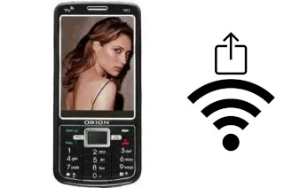 Générer un QR code avec la clé Wifi sur un Orion 981