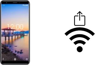 Générer un QR code avec la clé Wifi sur un Oukitel C11 Pro