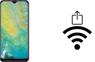 Générer un QR code avec la clé Wifi sur un Oukitel C15 Pro