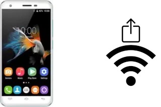 Générer un QR code avec la clé Wifi sur un Oukitel C2