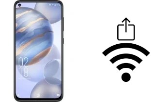 Générer un QR code avec la clé Wifi sur un Oukitel C21