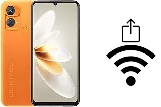 Générer un QR code avec la clé Wifi sur un Oukitel Ouk C33