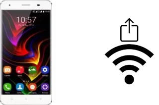 Générer un QR code avec la clé Wifi sur un Oukitel C5 Pro